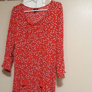 Maxi Flower Patterned Dress